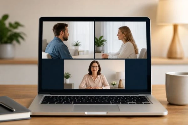 Image of online shuttle mediation Bridport